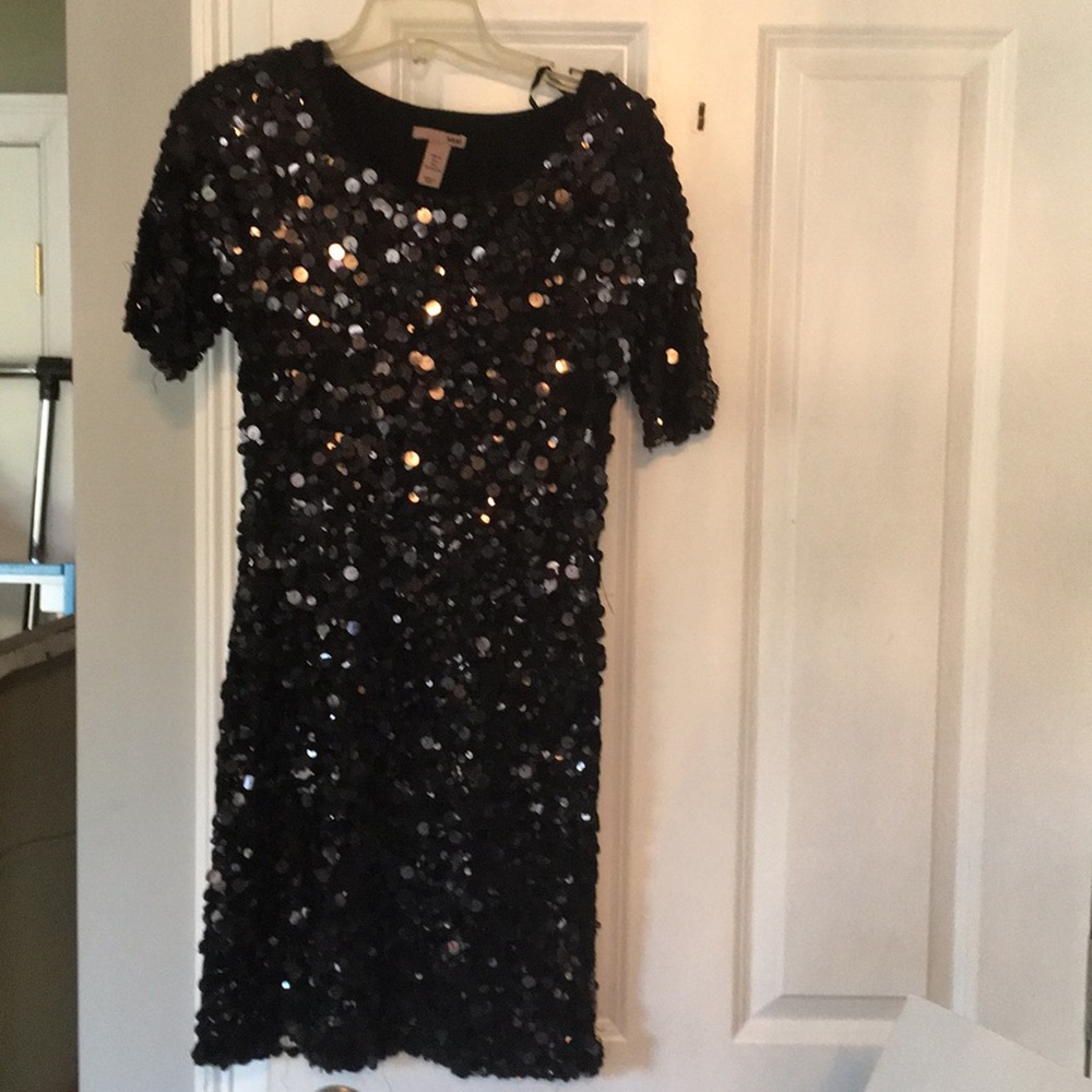 H&M Black Fun Festive Dress